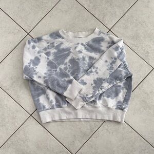 Tie Dye Cropped Crewneck